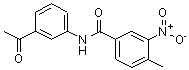 CAS#: 418787-86-7, N-(3-Acetylphenyl)-4-Methyl-3-Nitrobenzamide