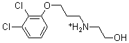 CAS 登录号：418788-90-6， 2-[[3-(2,3-二氯苯氧基)丙基]氨基]乙醇