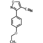 CAS#: 418790-62-2, 3-(4-Ethoxyphenyl)-1,2-Oxazole-4-Carbonitrile