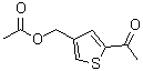 CAS 登录号：41908-01-4， (5-乙酰基-3-噻吩基)甲基乙酸酯