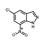 CAS#: 41926-18-5, 5-Chloro-7-Nitro-1H-Indazole