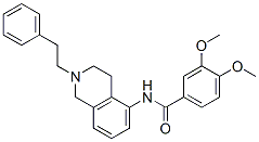 CAS#: 41957-49-7, 3,4-Dimethoxy-N-(1,2,3,4-Tetrahydro-2-Phenethylisoquinolin-5-Yl)Benzamide