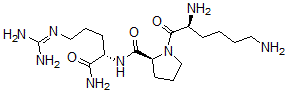 CAS 登录号：41961-57-3， 赖氨酰-脯氨酰-精氨酰胺