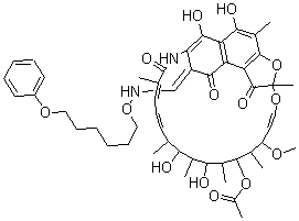 CAS#: 41970-88-1, 3-[[[(6-Phenoxyhexyl)Oxy]Imino]Methyl]-Rifamycin