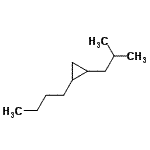 CAS 登录号：41977-35-9， 1-丁基-2-异丁基环丙烷