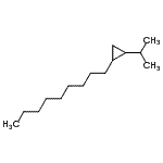 CAS 登录号：41977-39-3， 1-异丙基-2-壬基环丙烷