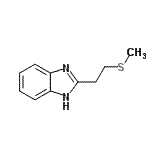 CAS 登录号：4198-64-5， 2-[2-(甲硫基)乙基]-1H-苯并咪唑