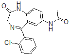CAS#: 41993-30-0, 7-Acetamidoclonazepam