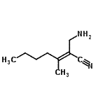 CAS#: 42009-34-7, (2E)-2-(Aminomethyl)-3-Methyl-2-Heptenenitrile