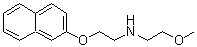 CAS#: 420100-59-0, 2-Methoxy-N-[2-(2-Naphthyloxy)Ethyl]Ethanamine