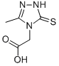 CAS#: 42047-33-6, 2-(3-Methyl-5-Thioxo-1H-1,2,4-Triazol-4(5H)-Yl)Acetic Acid