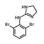 CAS#: 4205-93-0, N-(2,6-Dibromophenyl)-4,5-Dihydro-1H-Imidazol-2-Amine