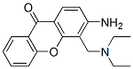 CAS 登录号：42061-35-8， 3-氨基-4-[(二乙基氨基)甲基]-9H-氧杂蒽-9-酮