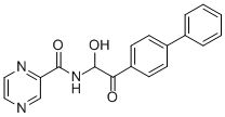 CAS#: 42069-33-0, N-(2-(1,1'-Biphenyl)-4-Yl-1-Hydroxy-2-Oxoethyl)Pyrazinecarboxamide