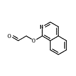 CAS#: 420786-68-1, (1-Isoquinolinyloxy)Acetaldehyde