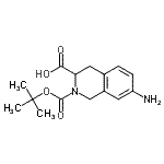 CAS#: 420788-05-2, 7-Amino-2-{[(2-Methyl-2-Propanyl)Oxy]Carbonyl}-1,2,3,4-Tetrahydro-3-Isoquinolinecarboxylic Acid