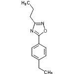 CAS#: 420810-92-0, 5-(4-Ethylphenyl)-3-Propyl-1,2,4-Oxadiazole