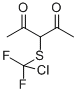CAS 登录号：42092-81-9， 3-(氯-二氟-甲硫基)-戊烷-2,4-二酮