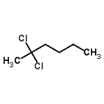 CAS 登录号：42131-89-5， 2,2-二氯己烷