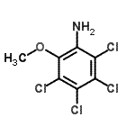 CAS#: 42138-72-7, 2,3,4,5-Tetrachloro-6-Methoxyaniline