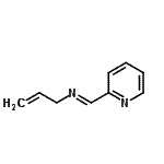 CAS 登录号：421557-01-9， (E)-N-烯丙基-1-(2-吡啶基)甲亚胺