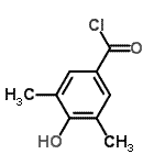 CAS 登录号：42293-38-9， 4-羟基-3,5-二甲基苯甲酰氯化物