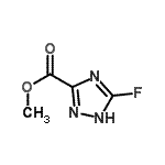 CAS#: 42297-31-4, Methyl 3-Fluoro-1H-1,2,4-Triazole-5-Carboxylate