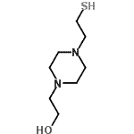CAS 登录号：42302-15-8， 2-[4-(2-巯基乙基)-1-哌嗪基]乙醇