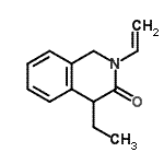 CAS 登录号：423118-91-6， 4-乙基-2-乙烯基-1,4-二氢-3(2H)-异喹啉酮