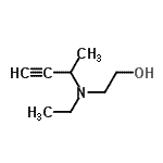 CAS#: 423162-82-7, 2-[3-Butyn-2-Yl(Ethyl)Amino]Ethanol