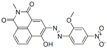 CAS#: 42357-98-2, 6-Hydroxy-5-[(2-Methoxy-4-Nitrophenyl)Azo]-2-Methyl-1H-Benz[de]Isoquinoline-1,3(2H)-Dione