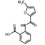 CAS#: 423729-45-7, 2-[(5-Methyl-2-Furoyl)Amino]Benzoic Acid