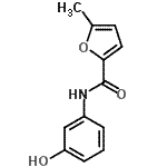 CAS#: 423730-64-7, N-(3-Hydroxyphenyl)-5-Methyl-2-Furamide