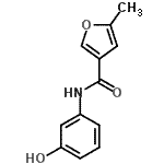 CAS#: 423735-72-2, N-(3-Hydroxyphenyl)-5-Methyl-3-Furamide