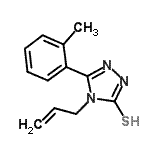 CAS#: 423741-70-2, 4-Allyl-5-(2-Methylphenyl)-4H-1,2,4-Triazole-3-Thiol