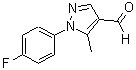 CAS 登录号：423768-41-6， 1-(4-氟苯基)-5-甲基-1H-吡唑-4-甲醛