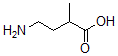 CAS 登录号：42453-21-4， 4-氨基-2-甲基-丁酸