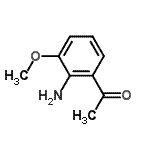 CAS 登录号：42465-54-3， 1-(2-氨基-3-甲氧基-苯基)乙酮