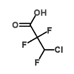 CAS 登录号：425-97-8， 3-氯-2,2,3-三氟丙酸