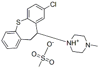 CAS 登录号：42505-79-3， 1-(8-氯-10,11-二氢二苯并[b,f]硫杂卓-10-基)-4-甲基哌嗪鎓甲烷磺酸盐