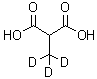 CAS 登录号：42522-59-8， 2-(三氘甲基)丙二酸