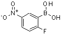 CAS 登录号：425378-68-3， (2-氟-5-硝基苯基)硼酸