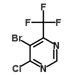 CAS 登录号：425392-76-3， 5-溴-4-氯-6-(三氟甲基)嘧啶