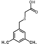 CAS#: 425607-97-2, [(3,5-Dimethylbenzyl)Sulfanyl]Acetic Acid