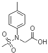 CAS 登录号：425616-93-9， N-(4-甲基苯基)-N-(甲基磺酰基)甘氨酸
