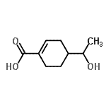 CAS#: 42569-41-5, 4-(1-Hydroxyethyl)-1-Cyclohexene-1-Carboxylic Acid