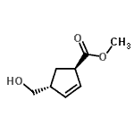 CAS#: 426225-93-6, Methyl (1R,4R)-4-(Hydroxymethyl)-2-Cyclopentene-1-Carboxylate