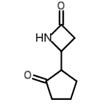 CAS 登录号：426260-25-5， 4-(2-氧代环戊基)-2-氮杂环丁酮