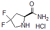 CAS#: 426844-51-1, (2S)-4,4-Difluoro-2-Pyrrolidinecarboxamide Hydrochloride (1:1)