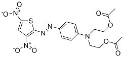 CAS#: 42783-06-2, 2,2'-[[4-[(3,5-Dinitro-2-Thienyl)Azo]Phenyl]Imino]Bisethyl Diacetate